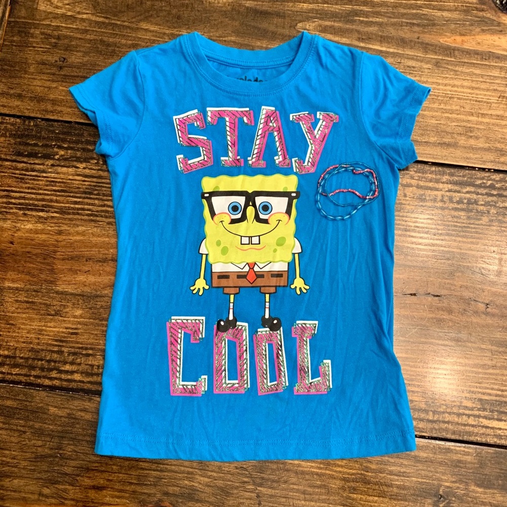 Nickelodeon Girls Sponge Bob T-Shirt (S)